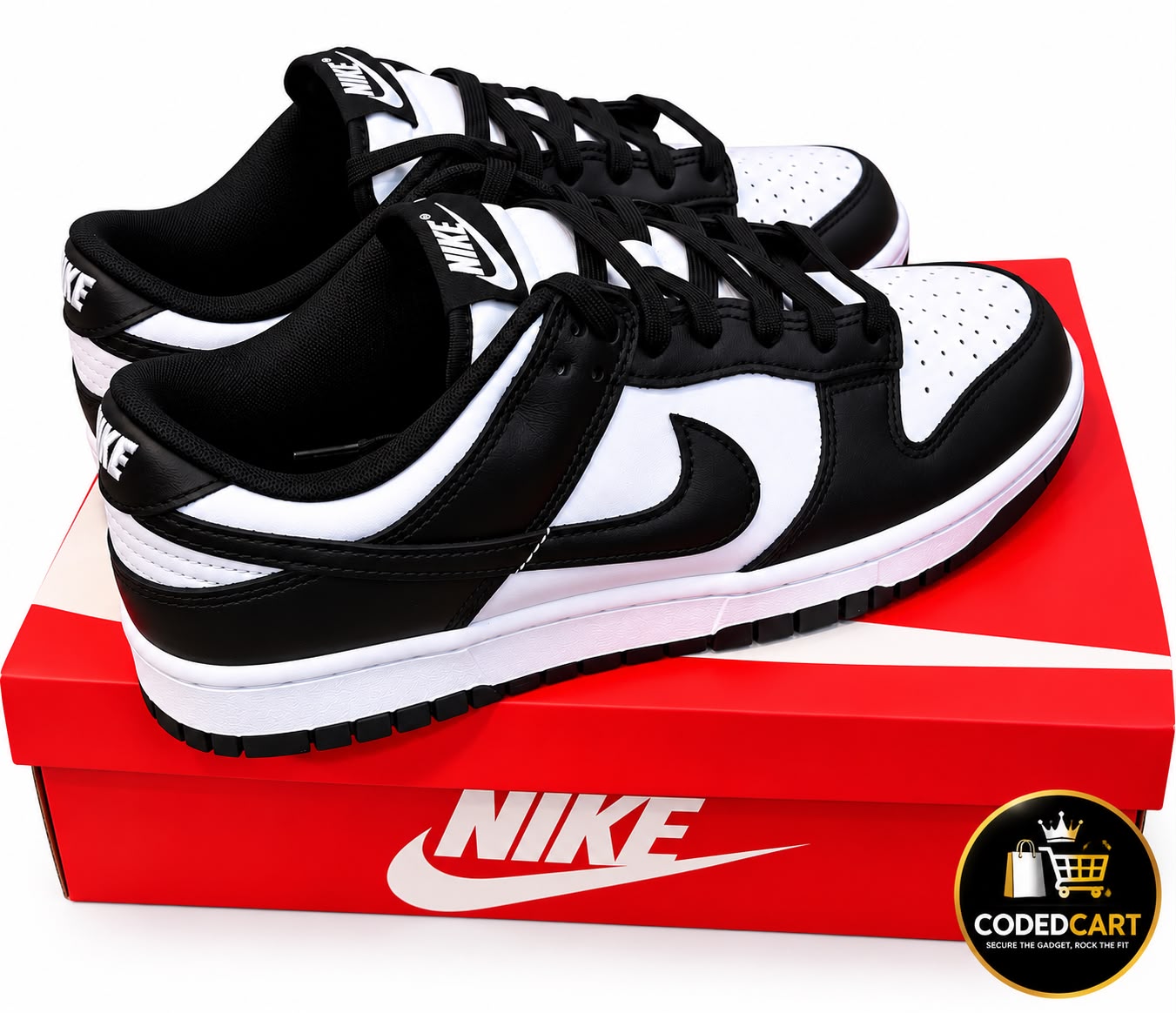 NIKE DUNK LOW – BLACK and WHITE