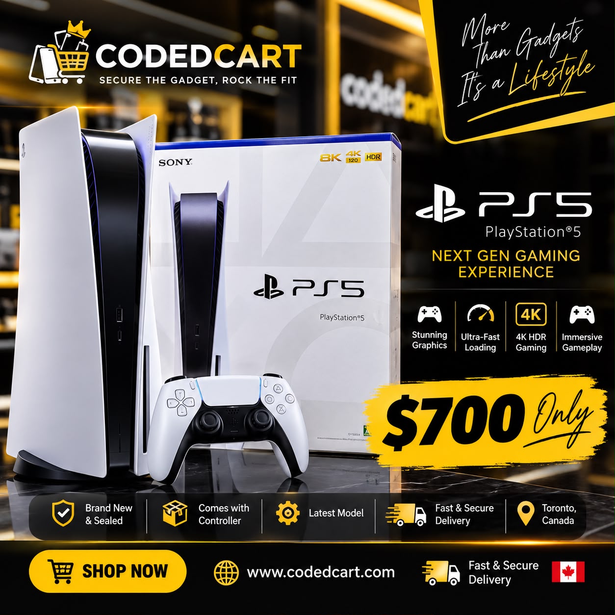 PlayStation 5 ...Level up your gaming experience with the playstation